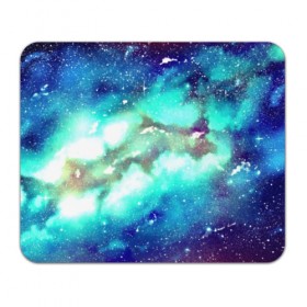 Коврик для мышки прямоугольный с принтом Звёздное небо в Петрозаводске, натуральный каучук | размер 230 х 185 мм; запечатка лицевой стороны | galaxy | nebula | space | star | абстракция | вселенная | галактика | звезда | звезды | космический | планеты