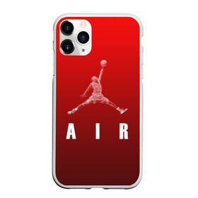 Чехол для iPhone 11 Pro Max матовый с принтом MICHAEL JORDAN в Петрозаводске, Силикон |  | 23 | bulls | chicago bulls | jordan | logo | michael jordan | nba | paris saint germain | psg | red | sport | быки | джордан | лого | майкл джордан | псг | спорт | чигаго буллс