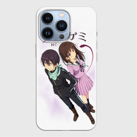 Чехол для iPhone 13 Pro с принтом Хиёри Ики и Ябоку. Noragami в Петрозаводске,  |  | anime | noragami | аниме | бездомный бог | манга | норагами | хиёри ики | ято