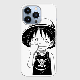 Чехол для iPhone 13 Pro с принтом палец в носу One Piece в Петрозаводске,  |  | Тематика изображения на принте: monkey d. luffy | one piece | tony tony chopper | аниме | большой куш | ван пис | ванпис | манга | манки д. луффи | пираты | пираты соломенной шляпы | тони тони чоппер