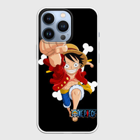 Чехол для iPhone 13 Pro с принтом удар One Piece в Петрозаводске,  |  | monkey d. luffy | one piece | tony tony chopper | аниме | большой куш | ван пис | ванпис | манга | манки д. луффи | пираты | пираты соломенной шляпы | тони тони чоппер