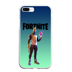 Чехол для iPhone 7Plus/8 Plus матовый с принтом Fortnite в Петрозаводске, Силикон | Область печати: задняя сторона чехла, без боковых панелей | 1 | 2019 | 2020 | battle | cs go | fortnite | game | gamer | howl | llama | new | space | битва | воин | вой | война | дракон | игра | королевская | космос | лама | лого | надпись | новинка | оружие | предводитель | роял | симулят