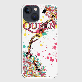 Чехол для iPhone 13 mini с принтом Queen в Петрозаводске,  |  | bohemian | brian | freddie | john | mercury | must go on | queen | rhapsody | roger | taylor | the miracle | the show | роджер тейлор | фредди меркьюри