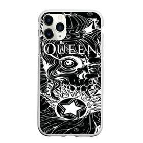 Чехол для iPhone 11 Pro матовый с принтом Queen в Петрозаводске, Силикон |  | bohemian | brian | freddie | john | mercury | must go on | queen | rhapsody | roger | taylor | the miracle | the show | роджер тейлор | фредди меркьюри