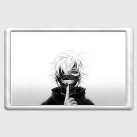 Магнит 45*70 с принтом Kaneki Ken в Петрозаводске, Пластик | Размер: 78*52 мм; Размер печати: 70*45 | anteiku | ghoul | kaneki | ken | tokyo | антейку | гуль | канеки | кен | токийский