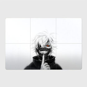 Магнитный плакат 3Х2 с принтом Kaneki Ken в Петрозаводске, Полимерный материал с магнитным слоем | 6 деталей размером 9*9 см | anteiku | ghoul | kaneki | ken | tokyo | антейку | гуль | канеки | кен | токийский