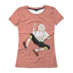 Женская футболка 3D с принтом Juuzou Suzuya в Петрозаводске, 100% полиэфир ( синтетическое хлопкоподобное полотно) | прямой крой, круглый вырез горловины, длина до линии бедер | ccg | ghoul | jason | juuzou | rei | suzuya | tokyo | гуль | джейсон | джузо | рей | рэй | сузуя | токийский