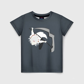 Детская футболка 3D с принтом Juuzou Suzuya в Петрозаводске, 100% гипоаллергенный полиэфир | прямой крой, круглый вырез горловины, длина до линии бедер, чуть спущенное плечо, ткань немного тянется | Тематика изображения на принте: ccg | ghoul | jason | juuzou | rei | suzuya | tokyo | гуль | джейсон | джузо | рей | рэй | сузуя | токийский