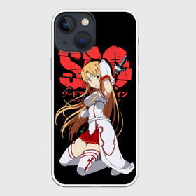 Чехол для iPhone 13 mini с принтом Асуна, Мастера меча онлайн в Петрозаводске,  |  | anime | sao | sword art online | аниме | асуна | игры | манга | мастера меча онлайн | ранобэ