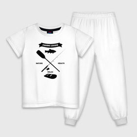 Детская пижама хлопок с принтом лига рыбалки в Петрозаводске, 100% хлопок |  брюки и футболка прямого кроя, без карманов, на брюках мягкая резинка на поясе и по низу штанин
 | прикольная футболка рыбалка | футболка рыбалка купить | футболки +для рыбалки | футболки +с надписями про рыбалку | футболки мужские рыбалка | футболки про рыбалку