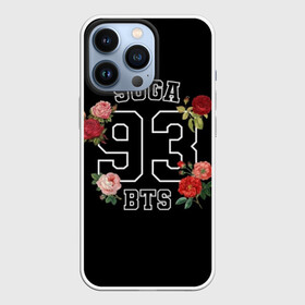 Чехол для iPhone 13 Pro с принтом SUGA 93 BTS в Петрозаводске,  |  | bangtan | bighit | boy | fake love | j hope | jimin | jin | jungkook | korea | kpop | live | luv | mic drop | rm | suga | v | with | бтс | кей | поп