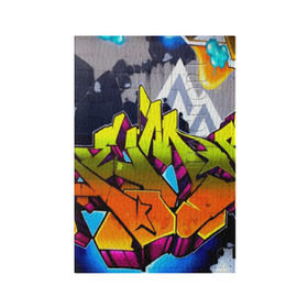 Обложка для паспорта матовая кожа с принтом НЕОНОВОЕ ГРАФФИТИ в Петрозаводске, натуральная матовая кожа | размер 19,3 х 13,7 см; прозрачные пластиковые крепления | Тематика изображения на принте: grafiti | paint | street art | urban | город | граффити | искусство | кирпичи | краски | рисунки | стена | улицы | уличное искусство