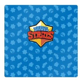 Магнитный плакат 3Х3 с принтом Brawl Stars в Петрозаводске, Полимерный материал с магнитным слоем | 9 деталей размером 9*9 см | brawl stars | jessie | leon | spike | бравл старс | джесси | леон | спайк