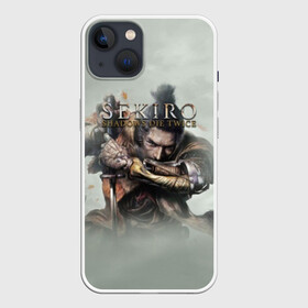 Чехол для iPhone 13 с принтом Sekiro: Shadows Die Twice в Петрозаводске,  |  | japan | sekiro | однорукий волк | самурай | секиро | сэнгоку | экшн | япония