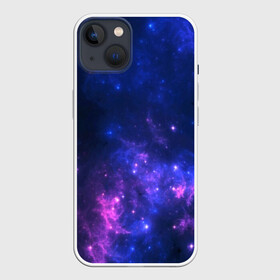 Чехол для iPhone 13 с принтом Неоновый космос в Петрозаводске,  |  | galaxy | nebula | space | star | абстракция | вселенная | галактика | звезда | звезды | космический | планеты