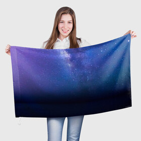 Флаг 3D с принтом Космос в Петрозаводске, 100% полиэстер | плотность ткани — 95 г/м2, размер — 67 х 109 см. Принт наносится с одной стороны | galaxy | nebula | space | star | абстракция | вселенная | галактика | звезда | звезды | космический | планеты