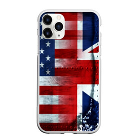 Чехол для iPhone 11 Pro матовый с принтом Англия&Америка в Петрозаводске, Силикон |  | usa | абстракция | америка | американский | герб | звезды | краска | символика сша | страны | сша | флаг | штаты