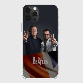 Чехол для iPhone 12 Pro с принтом The Beatles в Петрозаводске, силикон | область печати: задняя сторона чехла, без боковых панелей | england | flag | group | music | rock | the beatles | битлз | группа | музыка