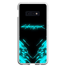 Чехол для Samsung S10E с принтом CYBERPUNK 2077 в Петрозаводске, Силикон | Область печати: задняя сторона чехла, без боковых панелей | 2019 | cd project red | cyberpunk 2077 | future | hack | night city | samurai | sci fi | андроиды | безумие | будущее | киберпанк 2077 | логотип | роботы | самураи | фантастика | цифры