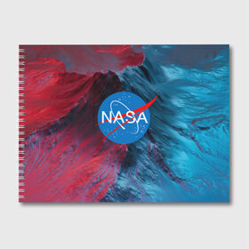 Альбом для рисования с принтом NASA в Петрозаводске, 100% бумага
 | матовая бумага, плотность 200 мг. | galaxy | nasa | space | space company | star | астрономия | галактика | звезды | космическая компания | космос | наса