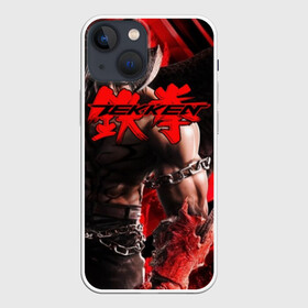 Чехол для iPhone 13 mini с принтом Tekken в Петрозаводске,  |  | arcade | battle | combo | damage | evolution | game | jin | knee | ranked | the mixup lyon | tournament | twt | uppercut | vs | железный | кулак | манга | файтинг