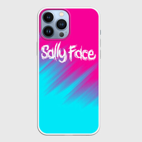 Чехол для iPhone 13 Pro Max с принтом SALLY FACE в Петрозаводске,  |  | abstract | face | game | horror | larry | sally | sally face | sanity s fall | абстракция | геометрия | игра | ларри | мальчик с протезом | салли | салли фейс | текстура | ужасы
