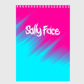 Скетчбук с принтом SALLY FACE в Петрозаводске, 100% бумага
 | 48 листов, плотность листов — 100 г/м2, плотность картонной обложки — 250 г/м2. Листы скреплены сверху удобной пружинной спиралью | abstract | face | game | horror | larry | sally | sally face | sanity s fall | абстракция | геометрия | игра | ларри | мальчик с протезом | салли | салли фейс | текстура | ужасы