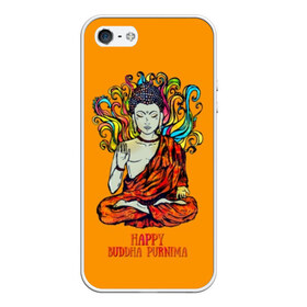 Чехол для iPhone 5/5S матовый с принтом Happy Buddha Purnima в Петрозаводске, Силикон | Область печати: задняя сторона чехла, без боковых панелей | buddha | golden | happy | indian | kesa | lotus | monk | orange | ornament | pattern | pose | religion | shakyamuni | spiritual | te | будда | буддизм | духовный | золотой | индийский | кашая | кэса | лотос | оранжевый | орнамент | основатель | по