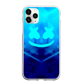 Чехол для iPhone 11 Pro Max матовый с принтом MARSHMELLO NEON в Петрозаводске, Силикон |  | dj | glitch | marshmello | neon | techno | usa | абстракция | америка | глитч | клубная музыка | маршмелло | музыка | музыкант | неон | техно