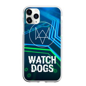 Чехол для iPhone 11 Pro матовый с принтом WATCH DOGS в Петрозаводске, Силикон |  | action | ct os | ded sec | fox | gamer | glitch | hacker | player | watch dogs | watch dogs 2 | глитч | знак лиса | игра | компьютерная игра | хакер