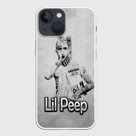 Чехол для iPhone 13 mini с принтом Lil Peep в Петрозаводске,  |  | awful things | gustav | lil peep | густав ор | клауд | клауд рэп | лил | лили | певец | пееп | пеп | пип | пост эмо | реп | репер | рэп | рэпер | трэп | хип | хип хоп | хоп | эмо трэп