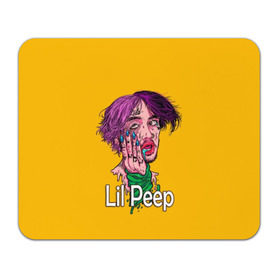 Коврик для мышки прямоугольный с принтом Lil Peep в Петрозаводске, натуральный каучук | размер 230 х 185 мм; запечатка лицевой стороны | awful things | gustav | lil peep | густав ор | клауд | клауд рэп | лил | лили | певец | пееп | пеп | пип | пост эмо | реп | репер | рэп | рэпер | трэп | хип | хип хоп | хоп | эмо трэп