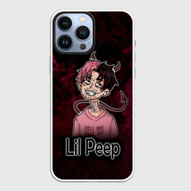 Чехол для iPhone 13 Pro Max с принтом Lil Peep в Петрозаводске,  |  | awful things | gustav | lil peep | густав ор | клауд | клауд рэп | лил | лили | певец | пееп | пеп | пип | пост эмо | реп | репер | рэп | рэпер | трэп | хип | хип хоп | хоп | эмо трэп