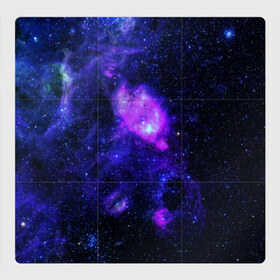 Магнитный плакат 3Х3 с принтом Космос в Петрозаводске, Полимерный материал с магнитным слоем | 9 деталей размером 9*9 см | galaxy | nebula | space | star | абстракция | вселенная | галактика | звезда | звезды | космический | планеты