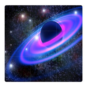 Магнитный плакат 3Х3 с принтом САТУРН в Петрозаводске, Полимерный материал с магнитным слоем | 9 деталей размером 9*9 см | galaxy | nebula | space | star | абстракция | вселенная | галактика | звезда | звезды | космический | планеты