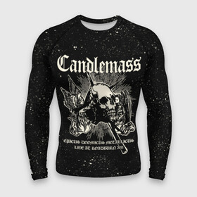 Мужской рашгард 3D с принтом Candlemass в Петрозаводске,  |  | doom | metal | группы | дум | дум метал | метал | музыка | рок