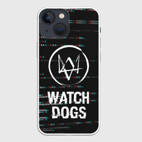 Чехол для iPhone 13 mini с принтом WATCH DOGS в Петрозаводске,  |  | action | ct os | ded sec | fox | game | gamer | glitch | hacker | player | watch dogs | watch dogs 2 | глитч | знак лиса | игра | компьютерная игра | маркус | хакер