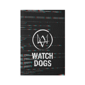 Обложка для паспорта матовая кожа с принтом WATCH DOGS в Петрозаводске, натуральная матовая кожа | размер 19,3 х 13,7 см; прозрачные пластиковые крепления | action | ct os | ded sec | fox | game | gamer | glitch | hacker | player | watch dogs | watch dogs 2 | глитч | знак лиса | игра | компьютерная игра | маркус | хакер