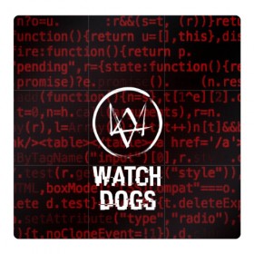 Магнитный плакат 3Х3 с принтом WATCH DOGS в Петрозаводске, Полимерный материал с магнитным слоем | 9 деталей размером 9*9 см | action | ct os | ded sec | fox | game | gamer | glitch | hacker | player | watch dogs | watch dogs 2 | глитч | знак лиса | игра | компьютерная игра | маркус | хакер