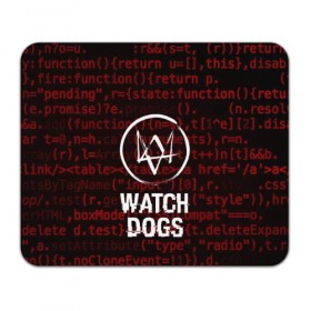 Коврик для мышки прямоугольный с принтом WATCH DOGS в Петрозаводске, натуральный каучук | размер 230 х 185 мм; запечатка лицевой стороны | action | ct os | ded sec | fox | game | gamer | glitch | hacker | player | watch dogs | watch dogs 2 | глитч | знак лиса | игра | компьютерная игра | маркус | хакер