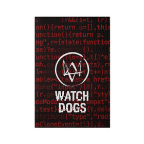 Обложка для паспорта матовая кожа с принтом WATCH DOGS в Петрозаводске, натуральная матовая кожа | размер 19,3 х 13,7 см; прозрачные пластиковые крепления | action | ct os | ded sec | fox | game | gamer | glitch | hacker | player | watch dogs | watch dogs 2 | глитч | знак лиса | игра | компьютерная игра | маркус | хакер