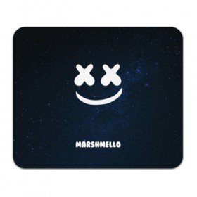 Коврик для мышки прямоугольный с принтом Marshmello Cosmos в Петрозаводске, натуральный каучук | размер 230 х 185 мм; запечатка лицевой стороны | Тематика изображения на принте: dj | marshmello | usa | америка | клубная музыка | космос | мармело | маршмелло | маршмеллоу | музыка | музыкант | небо