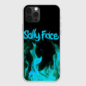 Чехол для iPhone 12 Pro с принтом SALLY FACE FIRE в Петрозаводске, силикон | область печати: задняя сторона чехла, без боковых панелей | Тематика изображения на принте: face | fire | game | horror | larry | sally | sally face | sanity s fall | игра | ларри | мальчик с протезом | огонь | салли | салли фейс | ужасы