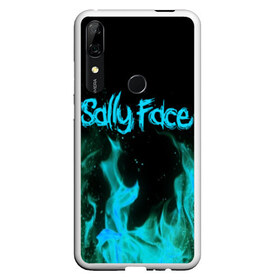 Чехол для Honor P Smart Z с принтом SALLY FACE FIRE в Петрозаводске, Силикон | Область печати: задняя сторона чехла, без боковых панелей | face | fire | game | horror | larry | sally | sally face | sanity s fall | игра | ларри | мальчик с протезом | огонь | салли | салли фейс | ужасы