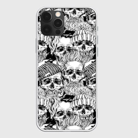 Чехол для iPhone 12 Pro Max с принтом Human skulls в Петрозаводске, Силикон |  | beard | death | fashionable | hairstyle | hat | hipster | human | knitted | men | mustache | skull | street | style | symbol | борода | вязаная | модная | мужчины | прическа | символ | стиль | уличный | усы | хипстер | человеческие | черепа | шап