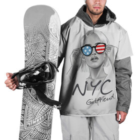 Накидка на куртку 3D с принтом NYC girlfriend в Петрозаводске, 100% полиэстер |  | beautiful | blonde | city | flag | girl | girlfriend | new york | reflection | stars | stripes | usa | блондинка | город | девушка | звезды | красивая | нью йорк | отражение | очки | подруга | полосы | сша | флаг