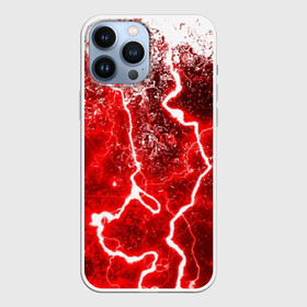 Чехол для iPhone 13 Pro Max с принтом БРЫЗГИ КРАСОК(RED STORM) в Петрозаводске,  |  | abstraction | tie dye | watercolor | абстракция красок | акварель | акриловый | брызги красок | живопись | краска | потертость красок | размытые краски | текстуры | черно белый | яркие краски