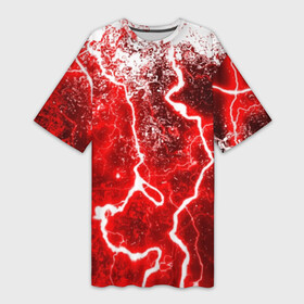 Платье-футболка 3D с принтом БРЫЗГИ КРАСОК(RED STORM) в Петрозаводске,  |  | abstraction | tie dye | watercolor | абстракция красок | акварель | акриловый | брызги красок | живопись | краска | потертость красок | размытые краски | текстуры | черно белый | яркие краски