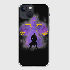 Чехол для iPhone 13 mini с принтом JoJo Bizarre Adventure в Петрозаводске,  |  | anime | aureo | jojo | jojos | jojos bizarre adventure | vento | боевик | джоджо | иероглиф | манга | приключения | стиль | ужасы | фэнтези | япония