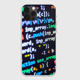 Чехол для iPhone 12 Pro Max с принтом ТЫЖ ПРОГРАММИСТ! в Петрозаводске, Силикон |  | буквы | код | кодер | коды | переменные | программирование | программист | си плас плас | строки кода | цифры